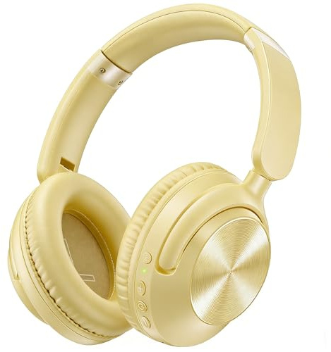 TAGRY Auriculares inalámbricos para música y Correr, 100H d'autonomie, Charge Rapide, Audio Hi-Res, oreillettes Confortables pour Voyage, Bureau, téléphone et PC