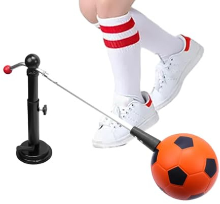 Entrenador De Fútbol Equipo Entrenamiento Práctica Agilidad Y Velocidad | Ejercicios De Golpeo Fútbol Para Interior para Adultos Mujeres Hombres Atletas Jóvenes Interior Exterior Jardín Patio