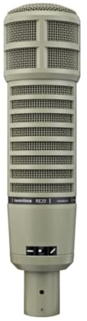 Electro-Voice RE20 Broadcast Announcer Microphone with Variable-D