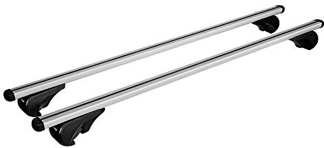 NORDRIVE N15045 Yuro, Coppia Barre portatutto in Alluminio - M - 120 cm