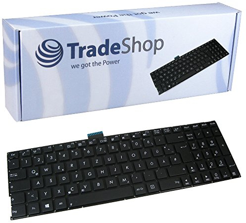 Trade-Shop Original Laptop-Tastatur/Notebook Keyboard Deutsch QWERTZ für Asus X555LB-Serie X555LB-XO244H X555LD X555LD-Serie X555LD-X0049H X555LF X555LF-Serie X555LF-X0052H (Deutsches Tastaturlayout)