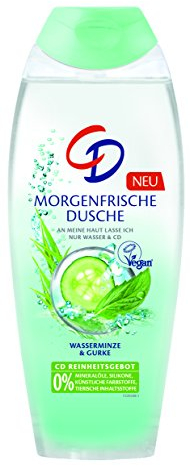 CD Dusche Morgenfrische/Veganes Duschgel geeignet für empfindliche Haut, 250ml