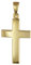 trendor Kreuz Anhänger für Damen und Herren 585 Gold 21 mm Damen und Herren Goldanhänger, Kreuzanhänger Echtgold, Geschenkidee, Schmuck aus Gold 08610
