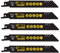 5 x SabreCut SCRS922BF_5 150mm 14 TPI S922BF Fast Wood and Metal Cutting Reciprocating Sabre Saw Blades