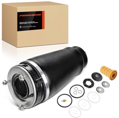 Frankberg Fuelle Suspensión Neumática Muelle Eje Delantero Izquierdo Compatible con R.an.g.e Ro.ve.r III L322 5.0L 2009-2012 R.an.g.e Ro.ve.r III LM 2.9L-5.0L 2002-2012 Sustituir# RNB000750
