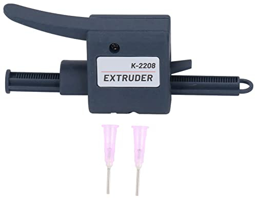 K2208 Extrudeuse de Pâte à Souder Distributeur de Flux de Soudure Distributeur de Colle à Flux de Soudure Portable avec Ouverture de Buse de 1,3 Mm