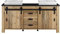 Furn.Design Doppelwaschtisch in Used Wood hell und anthrazit Waschtisch Set inkl. 2 x Waschbecken 164 cm, Stove
