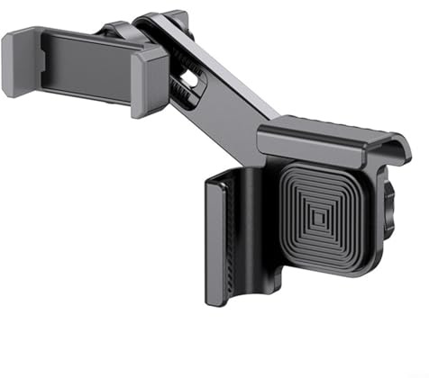Entgoinggo Soporte para teléfono móvil de coche, soporte de pantalla para salpicadero compatible con Tesla, soporte ajustable para consola central, soporte de visualización de navegación