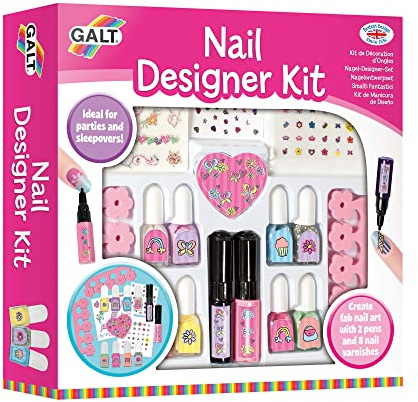 Galt Nail Designer Kit, Craft Kits for Kids - Gifts For Boys & Girls Ages 7 Years Plus