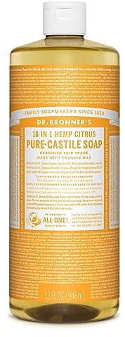Dr. Bronner's Citrus Orange Flüssigseife 944 ml - Naturseife