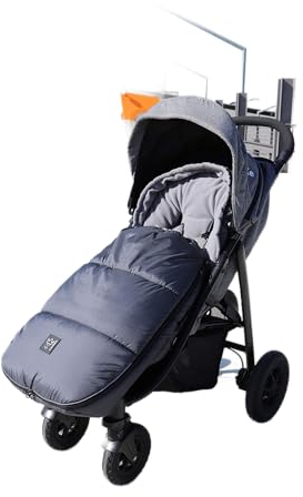 Kaiser Kinderwagen Fußsack LUKKY 6576424 anthrazit
