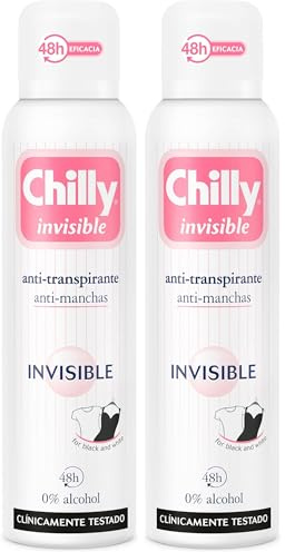Chilly Desodorante (spray Invisible) - Ml (cn186546.5), 150 Mililitro (Paquete de 2)