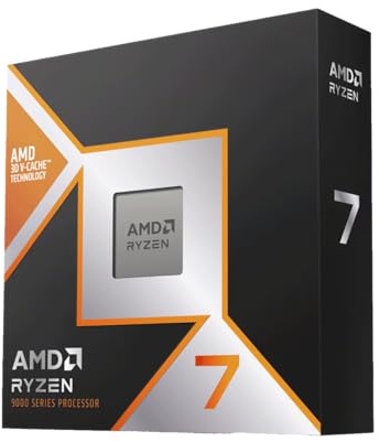 AMD CPU Ryzen 7 9800X3D, without Cooler AM5, 4.7 GHz, 8 Core/16 Thread, 104 MB, 120W, Authorized Dealer, 100-100001084WOF/EW-1Y