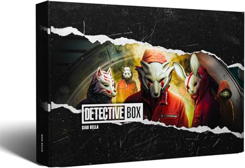 Detective Box - Ciao Bella - Enquête immersive à Monaco - Jeu d’Investigation & énigmes - Escape Game narratif - Art de la traque (2h30, 1–5 Joueurs, dès 14 Ans, Connexion Internet nécessaire)