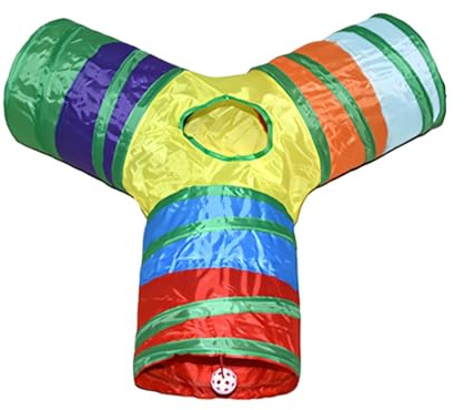 Acunny de Juguete para Gatos, Juguete Interactivo de 3 vías para Gatos en Interiores, de Laberinto de Movimiento, para enriquecer y Hacer Ejercicio para Cachorros y en Interiores