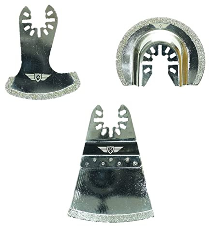 TopsTools 3pcs FAKD3A Snabbfäste Diamant Blad Proffs