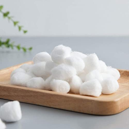 300pcs boules de coton de maquillage dégraissant les boules de coton pour un usage domestique de salon de beauté