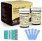 100 Test Strips & 100 Lancets for GlucoLeader Enhance Blood Sugar Monitor - Made in Taiwan - (Meter not Included).