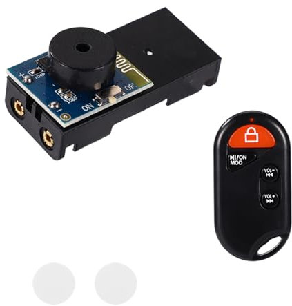 BTFO Générateur de Bruit Cricket Noir, Générateur de Bruit Cricket Caché avec Télécommande Son Caché Appareil Farces Bureau Drôles pour Fête d'Adultes Bureau Maison École Voiture