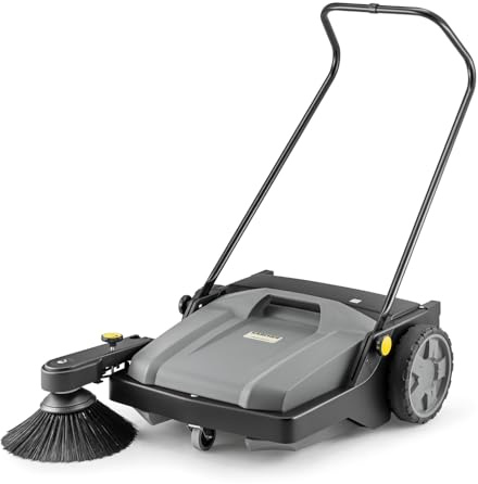 Kärcher - Barredora Profesional KM 70/15 C Classic, hasta 2800 m²/h de Superficie, depósito de Recogida de Suciedad: 15 l, Ancho de Trabajo: 480 mm, Ancho de Trabajo con 1 Cepillo Lateral: 700 mm