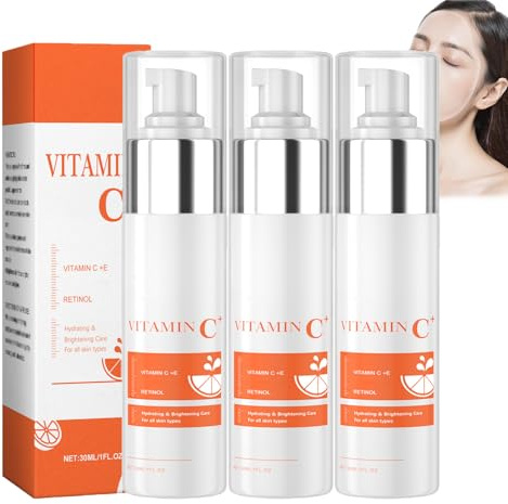 Vitamin C Serum For Women, Dark Spot Remover For Face,Vitamin C Serum Anti-Aging & Dark Spot Reduce - Brightening Skin,All Skin Types,Hydrate & Plump Sk/in,Wrinkles & Firming,Even Sk/in Tone (5 PCS)
