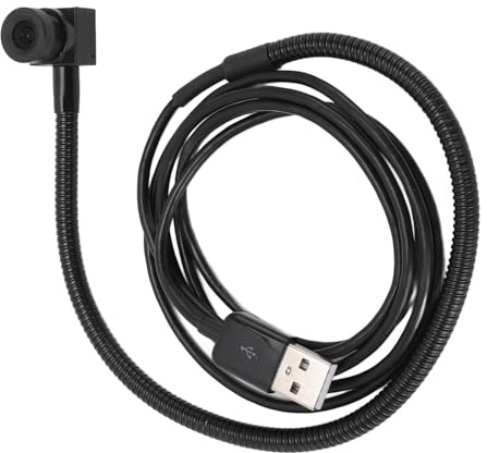 Wakects USB Center-Webbkamera, 2MP FHD Webbkamera med Autofokus med Inbyggd Mikrofon för Zoom Skype -konferenssamtal Ringa Bärbar Dator