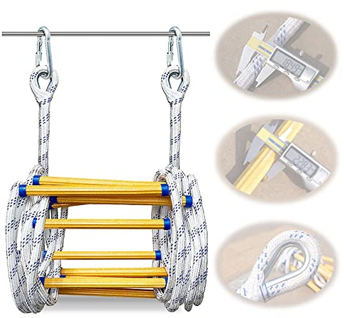 Escalera de Cuerda for Escalada(30cm Spacing,12M/39.3Ft)
