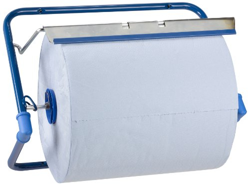 Funny AG-522 Wandhalter für Shop-Handtücher, Metallblau, Rollen bis 40 cm breit