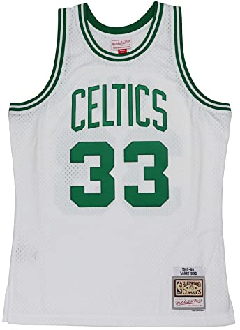 Mitchell & Ness NBA Hardwood Classics Swingman Jersey Boston Celtics - Larry Bird - Weiß
