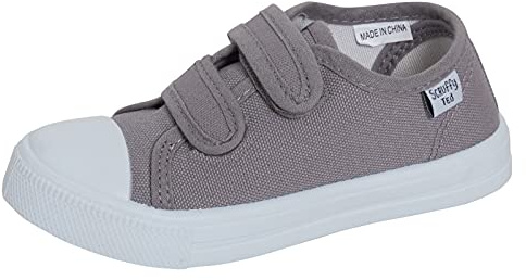 Scarpe in tela per bambini, unisex, facili da allacciare, scarpe casual