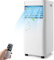 RELAX4LIFE Mobile Klimaanlage 7000BTU, 4 in 1 Luftkühler mit Nachtmodus, Kühlen & Entfeuchten & Belüften, Räder & Sicherheitskinderschloss & Fernbedienung & LED-Anzeige & 24H-Timer, bis 15㎡