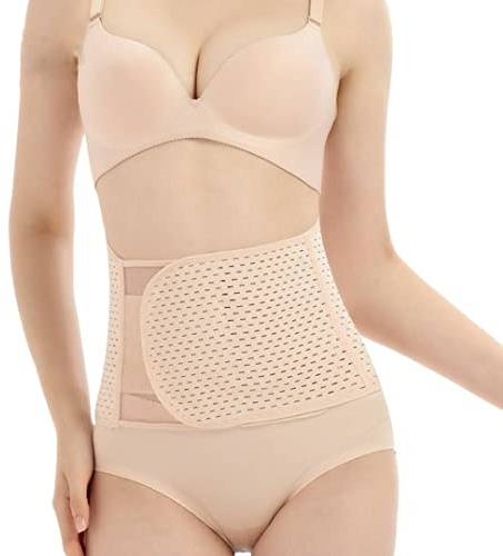 Narunii Ceinture post-partum - Soutien post-partum - Ceinture abdominale - Ceinture abdominale post-partum - Ceinture abdominale haute élastique après naissance - Taille XL : 95-110 cm