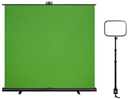 Elgato Studio Set Bundle - Extra Wide Chroma Key panel, Professional Studio Light for Streaming, Video Conferencing, on Instagram, YouTube, TikTok, Zoom, Teams, OBS, PC/Mac/iPhone/Android
