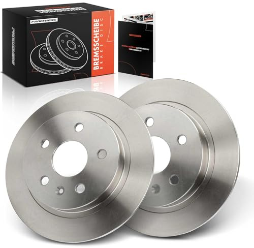 Frankberg Juego de discos de freno, juego de frenos de eje trasero, completo 292 mm, compatible con Insignia A G09 1.4L-2.0L 2008-2017 9-5 YS3G 1.6L-2.8L 2010-2012 Replace# 13502198