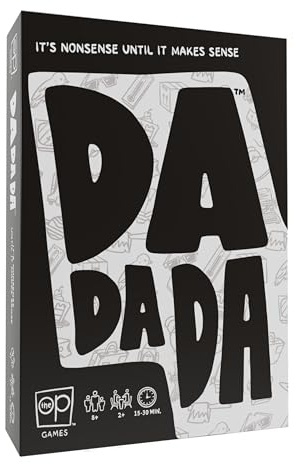 Dadada - Roligt Kooperativt Festspel för Familj & Vänner - Kreativt Språkspel - Engelska - Vinnare av PAL Award