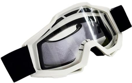 Smileshiney Brille Dirtbike, Motorradbrille für Herren | Rutschfeste Sportbrille zum Mountainbiken - Gepolsterte Reiten ATV Dirtbike Anti-Fog-Motorradbrille für Männer Frauen Outdoor-Sportarten