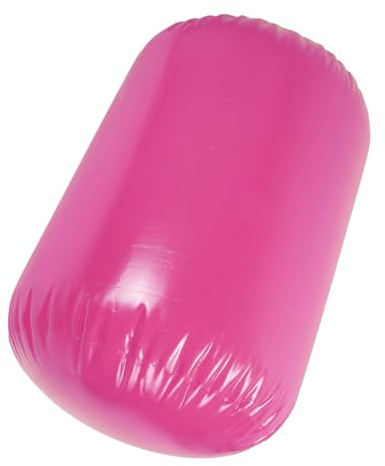 Rollo de Aire Inflable, Rollo de Aire, Scooter de Gimnasia de Barril de Aire, Columna de Ejercicio de Cilindro de PVC con Bomba, para Uso en el Hogar, Yoga, Fitness, Caída, (EU