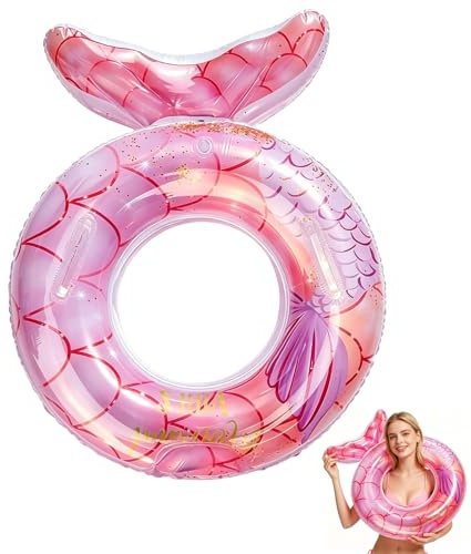 Baby Swimming Float, Inflatable kid Float Baby Swimming Ring, Outdoor Pool Beach Water Floats Party Supplies Kids Floaties for kids 4-9 Years