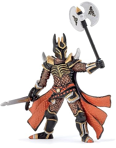 Papo -Handbemalt - Figuren -Mittelalter-Fantasy -Ritter mit Dreifach-Axt-38959-Sammelbar-Für Kinder - Geeignet für Jungen und Mädchen - Ab 3 Jahren