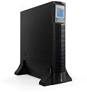 Green Cell PRO USV Rack Mount Unterbrechungsfreie Stromversorgung 1000VA (900W) mit Überspannungsschutz 230V Online 6X IEC320 C13-10A USB RS232