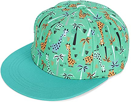 MASOCIO Gorra Niño Niña Beisbol Gorras Visera Verano Proteccion Solar Deporte Animales Edad 2 3 4 Años Verde