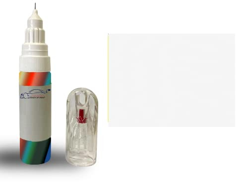 Xtremeauto RAL 9016 Traffic White Pen Dull Matt Matte Touch Up Paint Brush Repair Scratch Upvc Pvc Metal Wood
