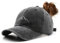 YULOONG Damen Pferdeschwanz Baseball Cap Mountain Peak Stickerei Baseball Cap Retro Gewaschene Baumwolle Hut Sonnenschutz Cap Einstellbare Tennis Golf Sport Cap Schwarz