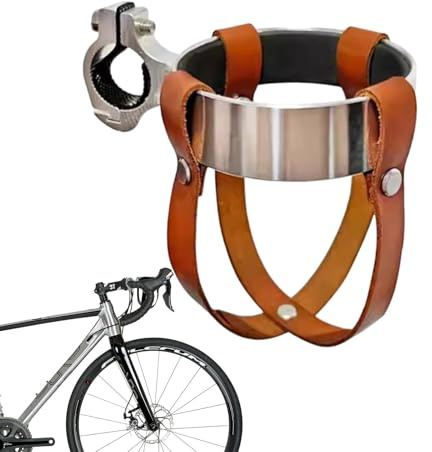 Fahrrad-Flaschenhalter – Getränkehalter aus Stahl | Universeller Retro-Flaschenhalter aus Aluminiumlegierung für verschiedene Tassen, Getränke, Fahrräder, Rennräder und Mountainbikes