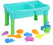 Juego de Mesa de Arena y Agua con 10 Piezas - Incluye Moldes, Rastrillo, Pala y Regadera - Material Resistente y Ligero