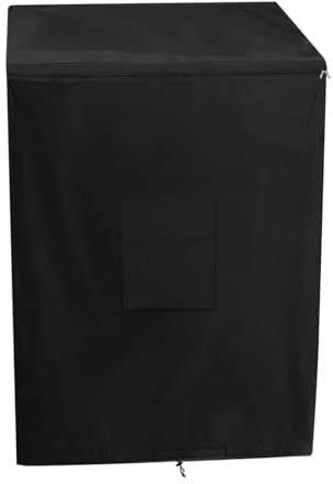 Funda para Congelador de Exterior,Cubierta Impermeable de Protección | Cubierta De Tela Oxford Con Doble Apertura Para Terraza Jardín O Contenedor De Bebidas