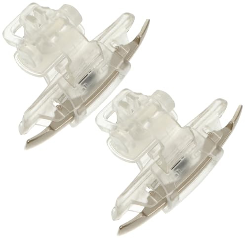 CALLARON Controlador para Teléfono Gatillos Transparentes, Mando y Disparadores para Juegos Móviles, Accesorios Resistentes para Mejorar la Puntería en Dispositivos Móviles