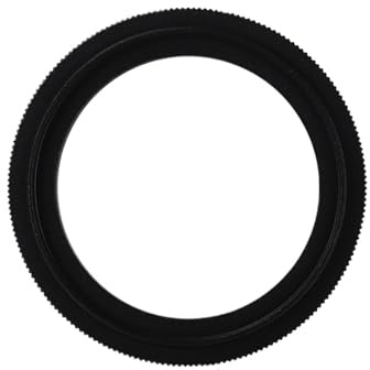 Reverse Ring Adapter，compatible For EYSDON，52mm/ 58mm，compatible For Canon，compatible For EOS，EF Mount Lens Filter Threads Macro Reverse Adapter Ring(58mm-EF)