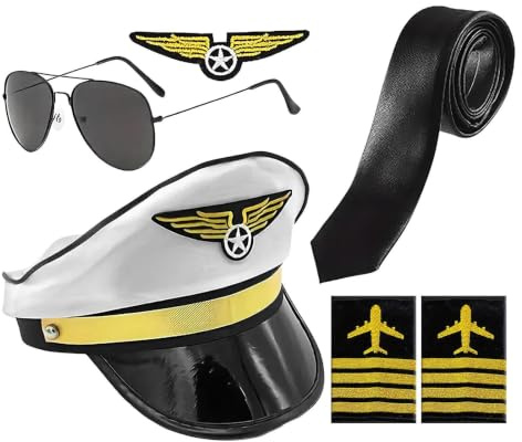 Costume capitaine pilote pour garçon Tenue de Soirée Classique et