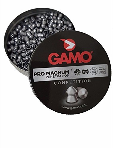 Gamo PALLINI PRO MAGNUM 4 5MM PIOMBINI CARABINA/PISTOLA ARIA COMPRESSA 500PEZZI